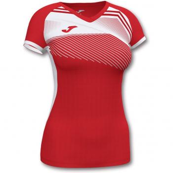Maglia corta Joma Supernova II rossa e bianca