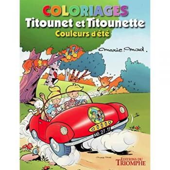 Coloriages Titounet et Titounette t.1 : Couleurs d'été