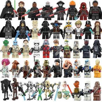 Huxmotor 73pcs: Luke, Yoda y Kinsawa