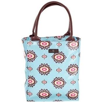 Sky Blue Filigree Design Lunch Bag from Beau & Elliot