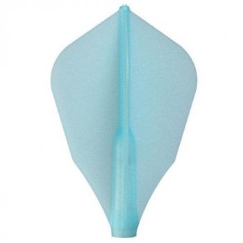 Ailettes de Fléchettes Fit W Bleu