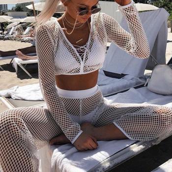 Beach Tunics and Sarongs 4pc Set for Women