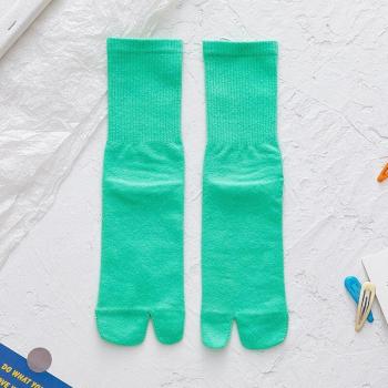 Unisex Harajuku Tabi Cotton Socks – Two‑Toe Comfort & Style