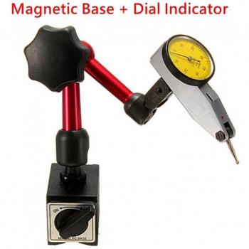 Medidor Universal de Dial con Base Imantada