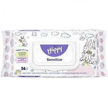 Bella baby Happy Feuchttücher Sensitive, 56 Stück