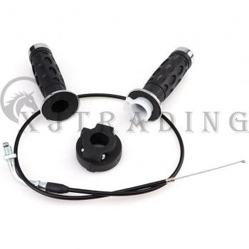 Empuñadura de Acelerador con Cable para Motocicletas y ATV 110-250cc