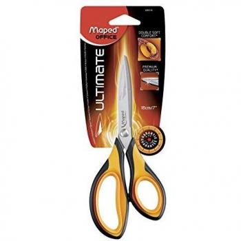 Maped Ultimate 18cm Scissors Black/Yellow