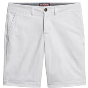 Short chino vintage Superdry Blanc 28