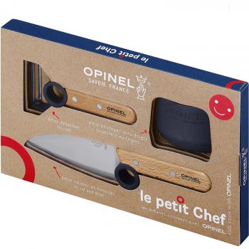 Opinel Le Petit Chef Set für Kinder, 3-teilig, blau
