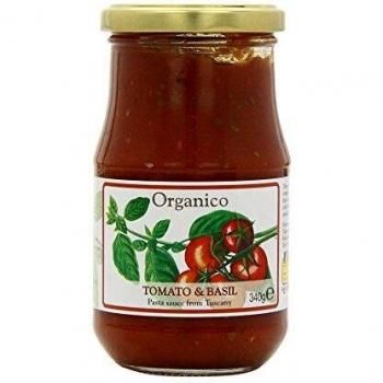 Organico Organic Basil-Infused Tomato Sauce 300g