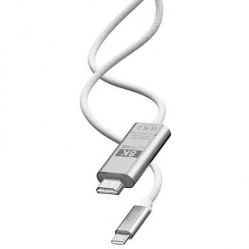 USB‑C auf HDMI Kabel 2 m 8K Ultra HD ProCable LinQ – Grau Space
