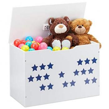 Rangement à jouets design étoilé pour enfants 40x60x30 cm
