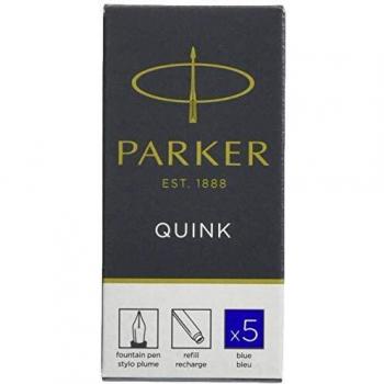 Parker Quink Recharge d'encre bleue 30 pièces