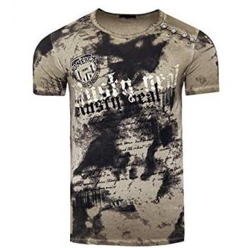 Batik-Design T-Shirt von Rusty Neal
