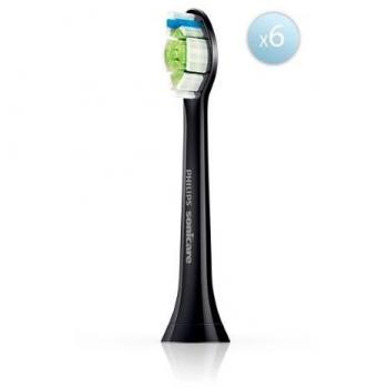 Zwarte Tandborstelset Philips Sonicare Optimale Witte, 6 stuks