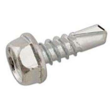 Hex Head Self Drilling Screw No.12 x 1 Pk 100 | Connect 31506