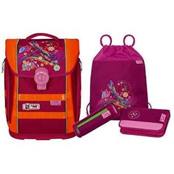 McNeill Schulrucksack Set “Primero” – 4‑teilige Libelle