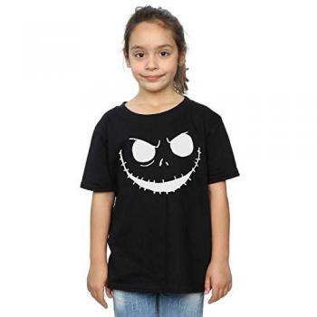 T-shirt Bambina Cotone Jack Nightmare Before Christmas