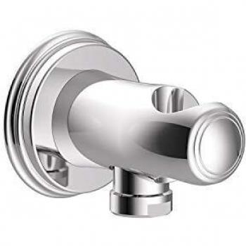 Tres Classic Handbrausenhalterung mit Anschlusskabel, Chrom