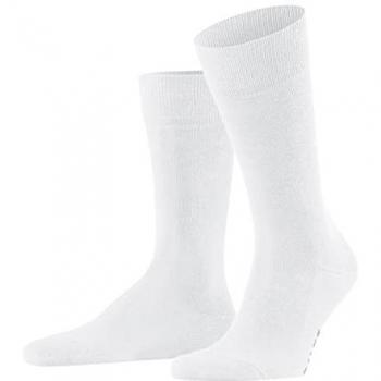 Falke Family Socken – Herren, Weiß, 47 bis 50, Einzelpack