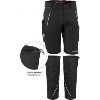 Qualitex Workwear Kurzhose mit Beinlingen – 13 Taschen – Strapazierfähig