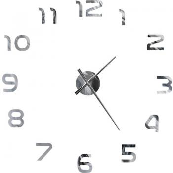 Orologio Parete 100 cm Argento Moderno DEC022265