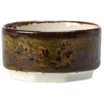 Steelite Dip Bowl Brown 6.5cm Pack