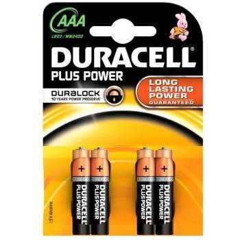 Duracell Plus Power Batería Alcalina AAA 1,5 V
