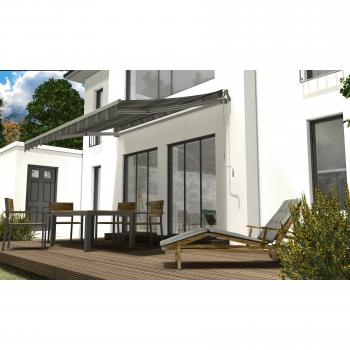 Spettmann Gelenkarmmarkise BASIS – 250 x 200 cm, basaltgrau