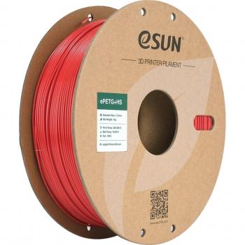 Filamento 3D eSUN EPETG+HS Rosso Pompiere 1,75 mm 1000 g