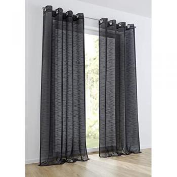 Celtic Gardine von Kutti, Leinenoptik, 140cm x 175cm