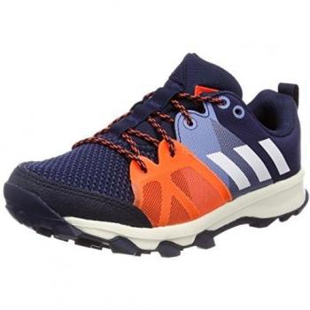 Adidas Kids' Kanadia 8.1 Squash Footwear, Blue (5.5 UK)