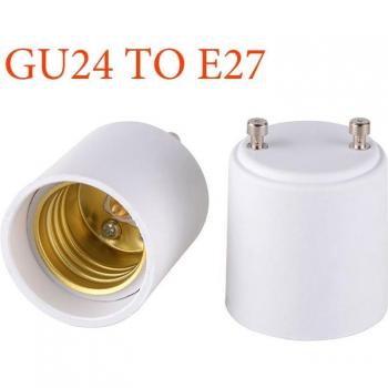 GU24 to E27 LED Adapter