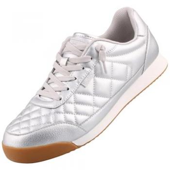 Skechers Women’s BOBS Billie Wild Comfort Silver Slip‑On – Size 3 – Eco‑Friendly