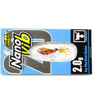 Jackall Nano Vib 2.0g Sinking Lure HL Red Gold