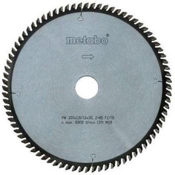 Hoja de sierra Metabo 160 mm Duro HW/CT 30 Dientes