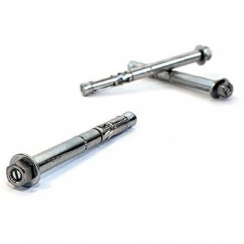Cheville Métallique Triga Z Xtrem V – Vis Tête Hexagonale Zinguée 12 mm, 10 mm Max, 50 pièces