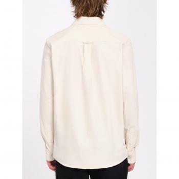Volcom Men's Veeco Oxford Top – Dirty White