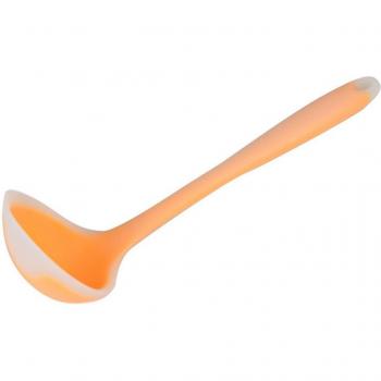Transparenter Suppe-Scoup aus Silikon – Antihaft, hitzebeständig, 88 °C+