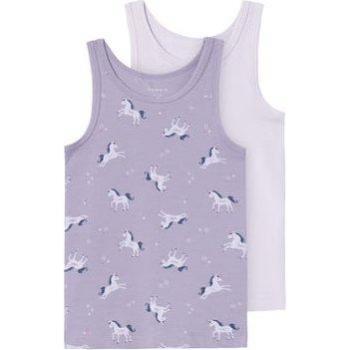 Camiseta Doble Tirantes Lavender Aura