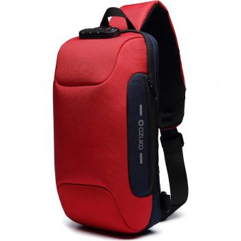 OZUKO Männliche Bote Tasche mit Sicherheitsfunktionen