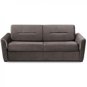 Canapé Amazone 160cm Taupe Matelas Confort