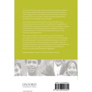 Fairness and Futurity: Essays on Environmental Sustainability and Social Justice