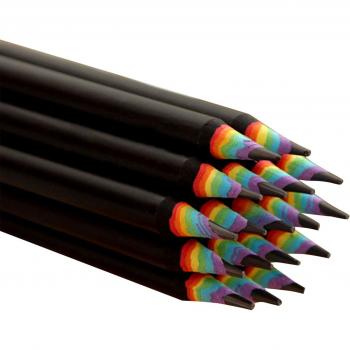 12-Piece Rainbow Drawing Pencil Set