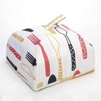 Couvercle anti-poussière repas portable