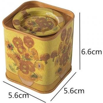 Lata metálica sellada para té 95ML