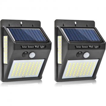 Foco Solar Decorativo 100LED y Sensor PIR