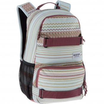 Burton Treble Yell Sac à Dos Mixte Adulte, Aqua Gray Revel Print, FR Unique