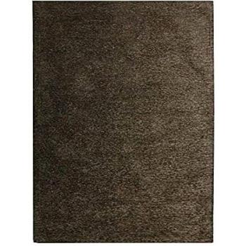 Tappeto Strutturato Vintage 160 x 230 cm Taupe Scuro
