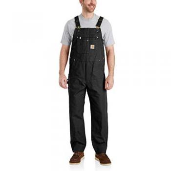 Carhartt Latzhose Schwarz W40/L30 Herren
